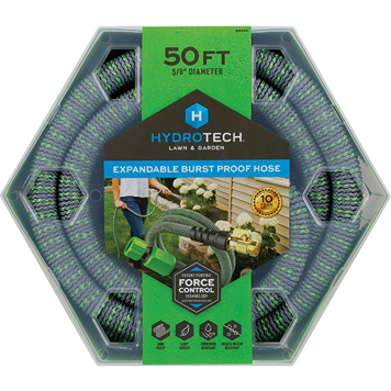Green expandable burst proof garden hose with force control technology for watering and irrigation under $50 collections