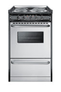 20" Wide Electric Coil Range
