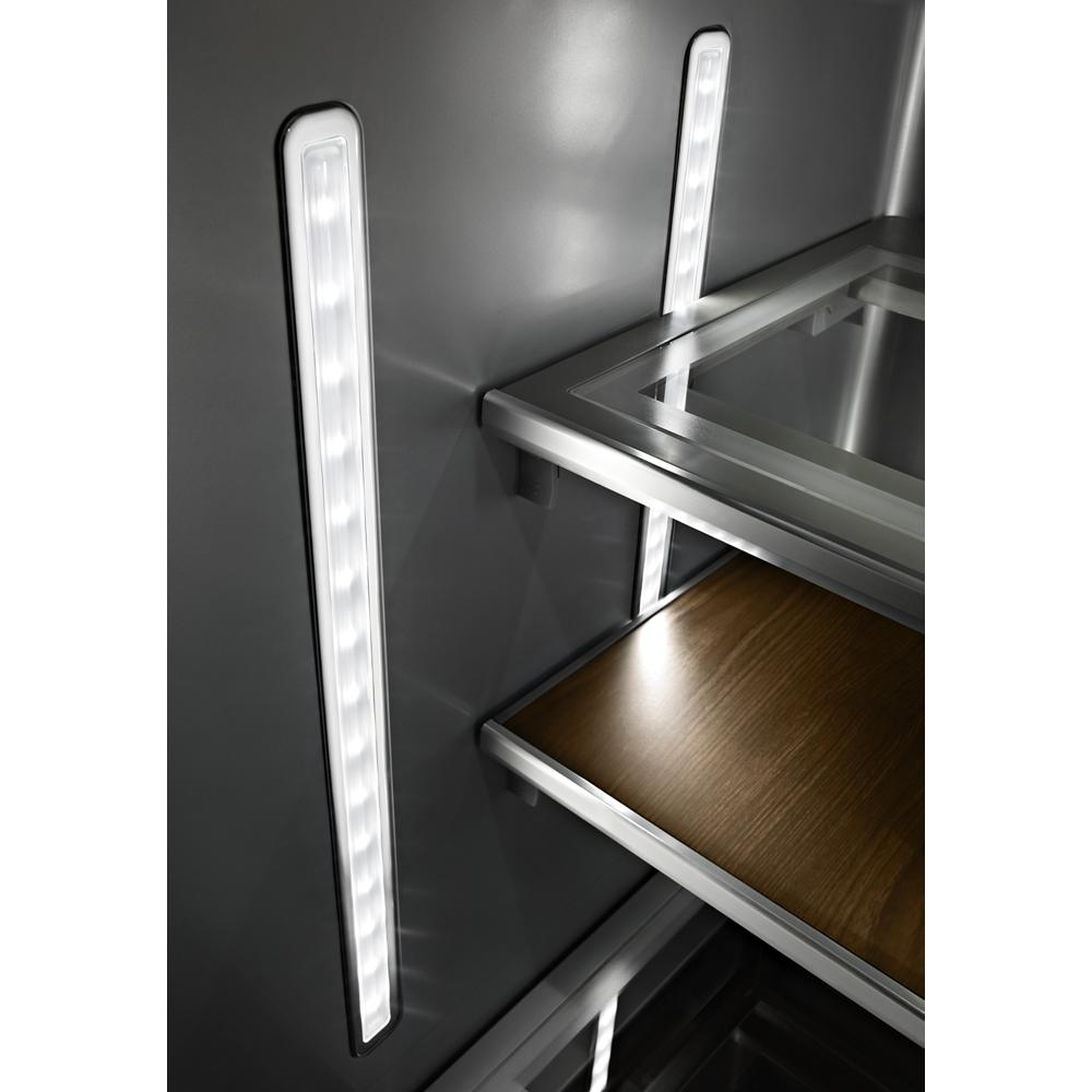 23.8 cu. ft. 36" Counter-Depth French Door Platinum Interior Refrigerator with PrintShield™ Finish