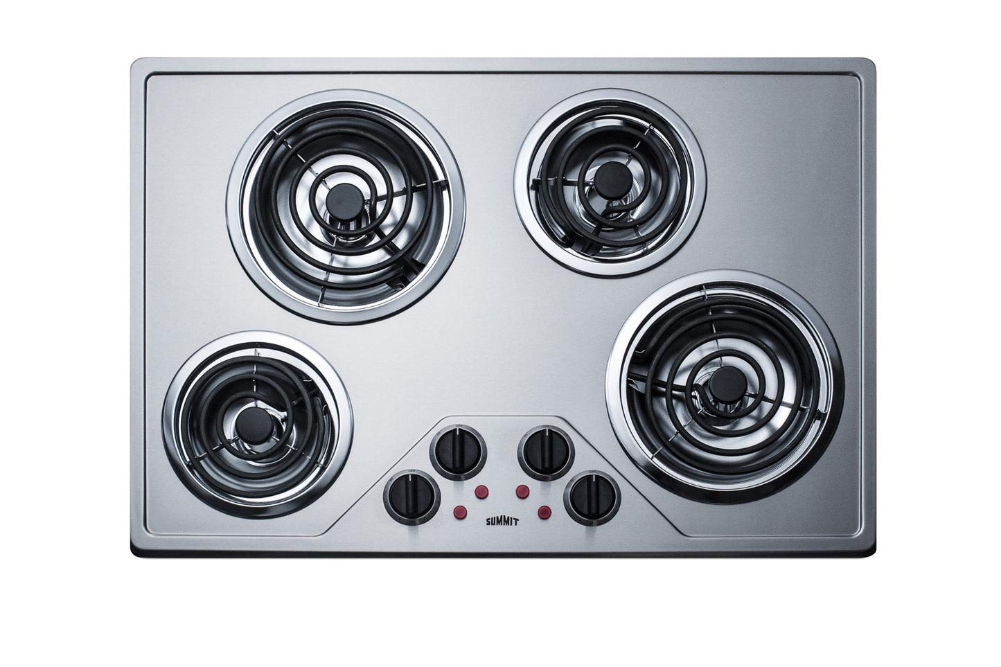 29" Wide 230V 4-Burner Coil Cooktop