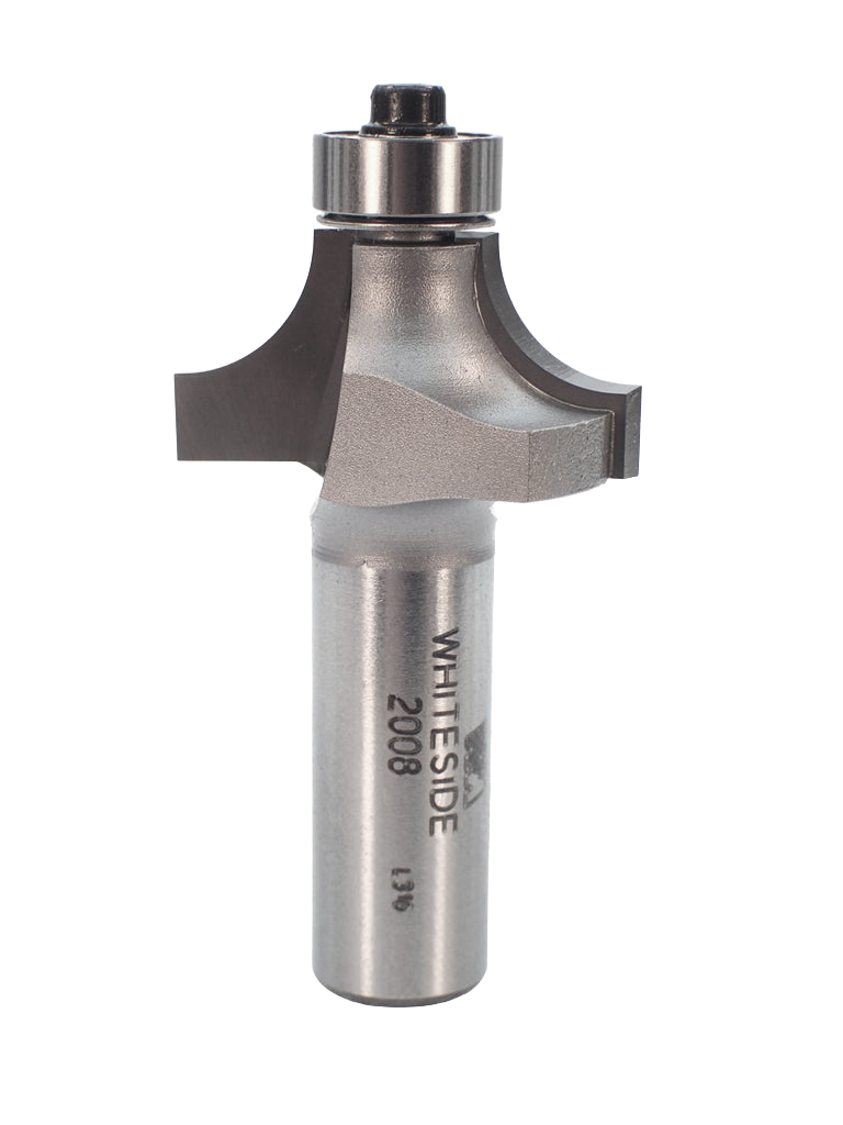 Whiteside 2008 Roundover Bit 1/2"SH, 3/8"R, 5/8"CL