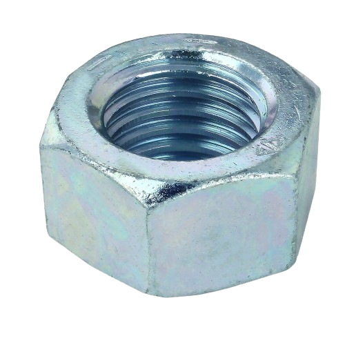 Steel hex nut with internal threading for use in John Deere hardware and parts collections under $50 range