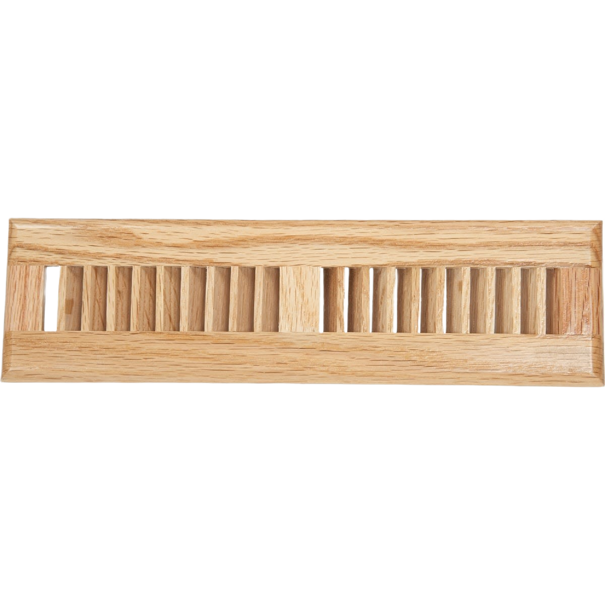 Light oak floor register with adjustable diffuser for home ventilation in plumbing and home improvement collections