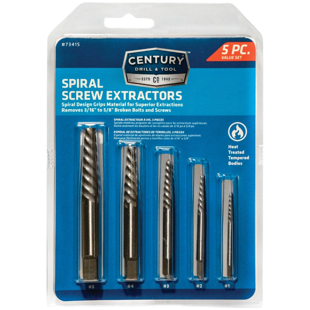 Irwin Screw Extractor Set 5-Piece – Easy Screw Removal – Hartville Hardware