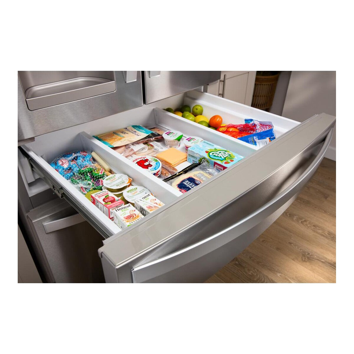 36-Inch Wide French Door Bottom Mount Refrigerator - 25 cu. ft.