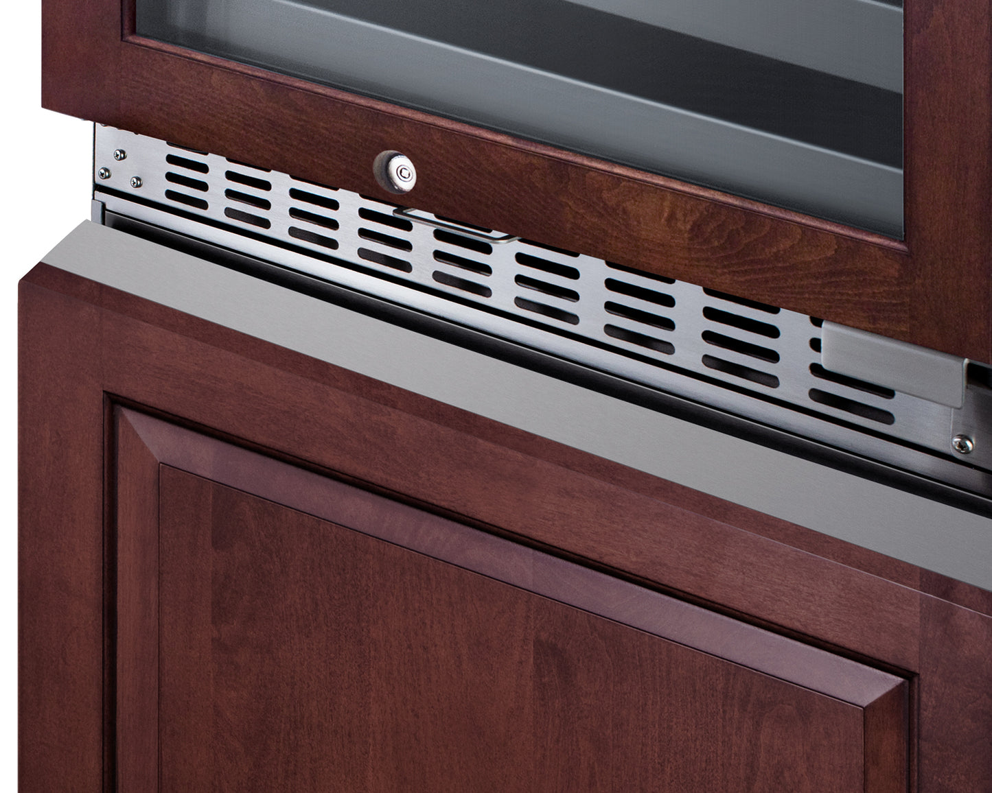 24" Wide Combination Dual-Zone Wine Cellar and 2-Drawer All-Refrigerator (Panels Not Included)