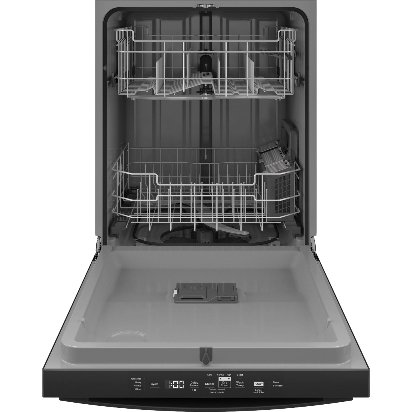 GE® ENERGY STAR® Top Control with Plastic Interior Dishwasher with Sanitize Cycle & Dry Boost