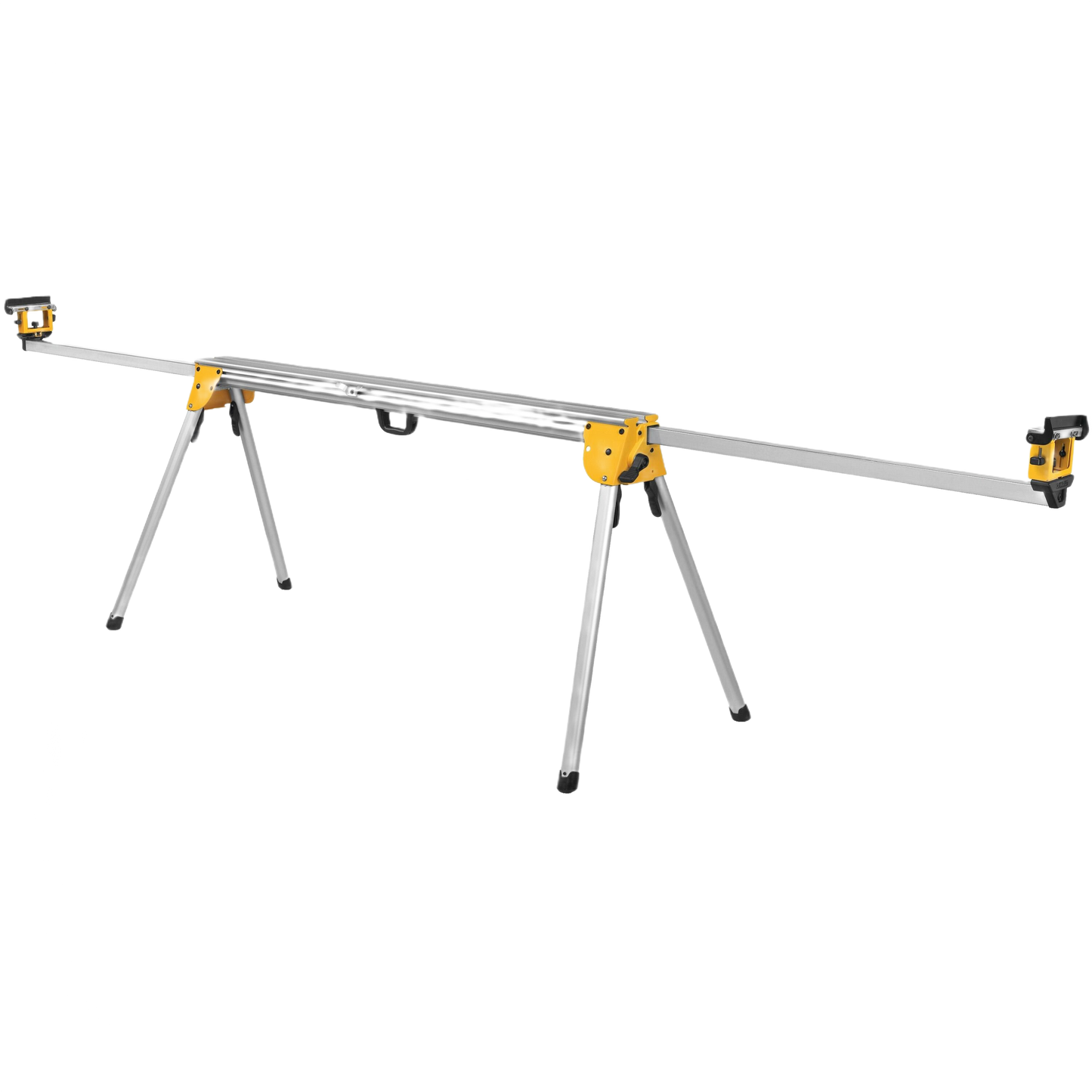 Heavy-duty miter saw stand with adjustable supports in Dewalt tool stands and power tool accessories collection