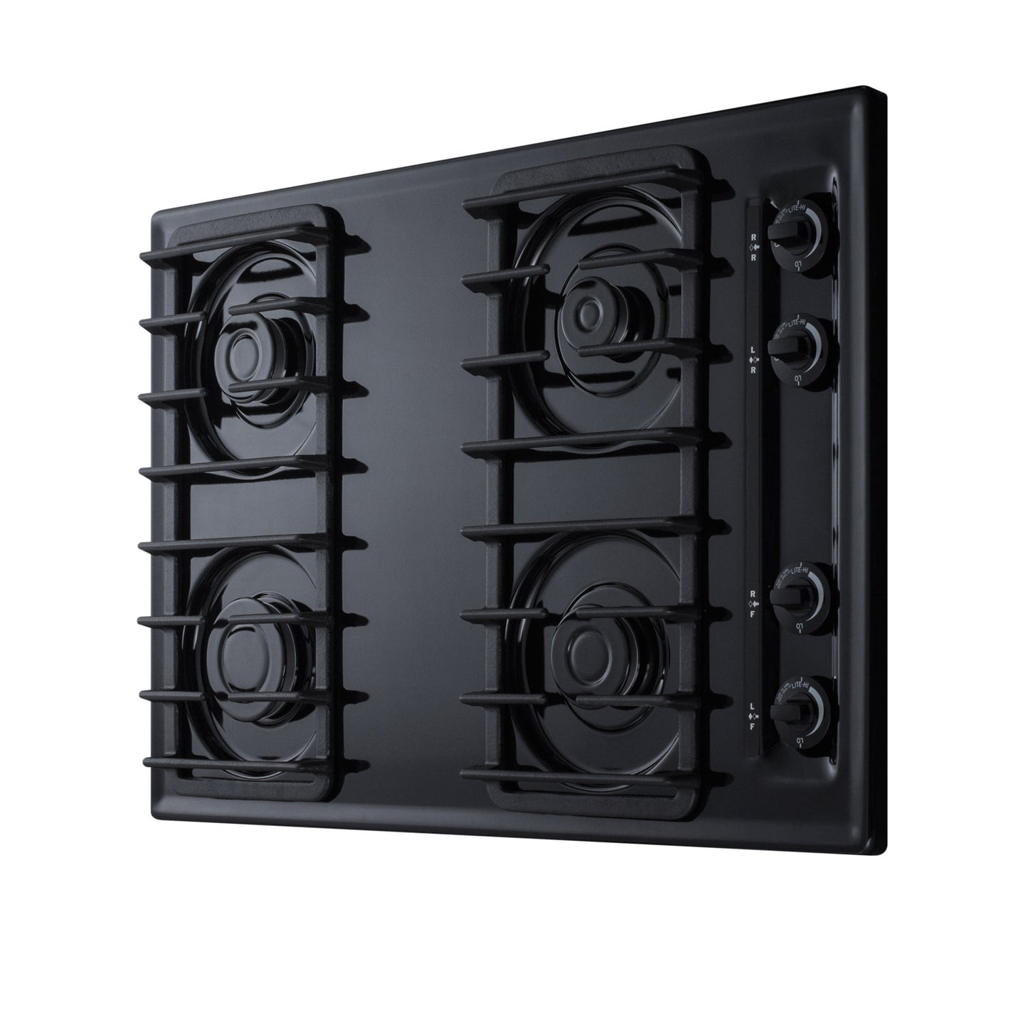 30" Wide 4-Burner Gas Cooktop