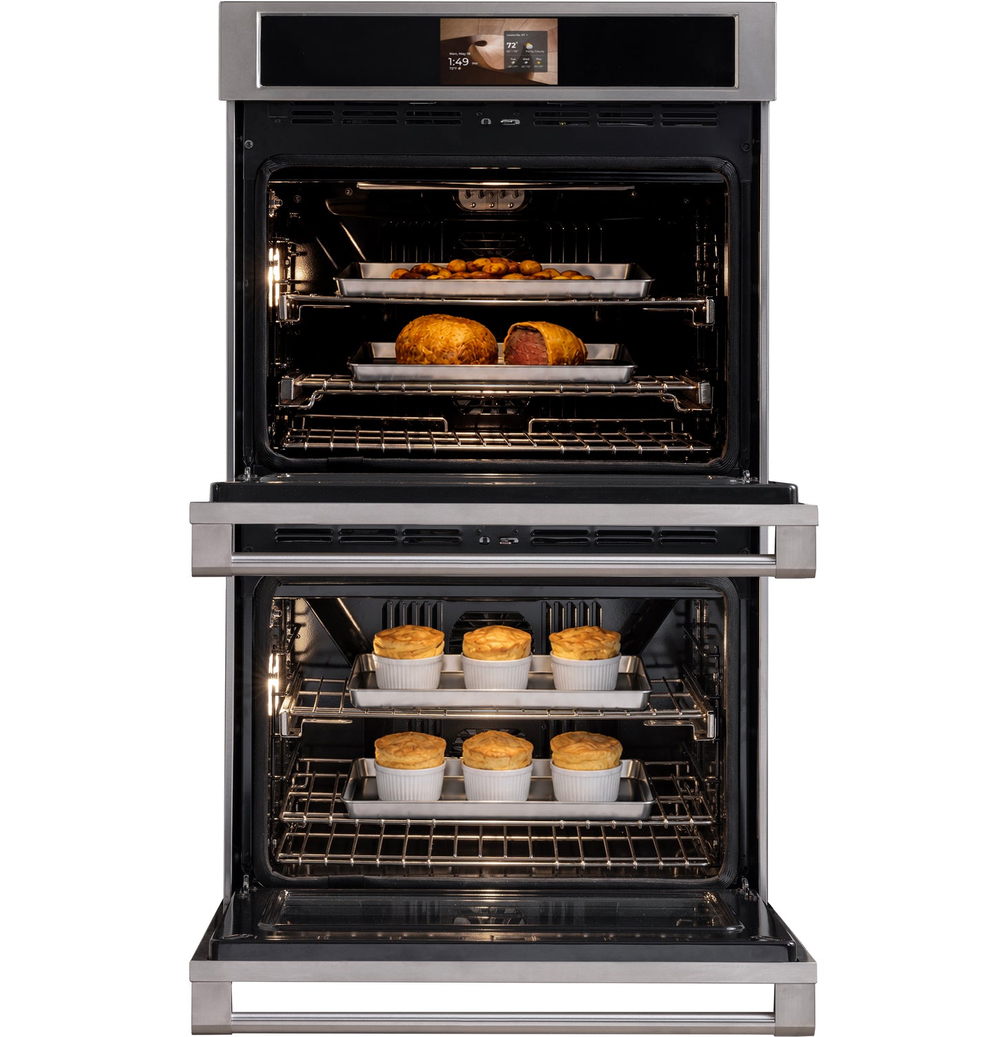 Monogram 30" Statement Double Wall Oven with In-Oven Camera