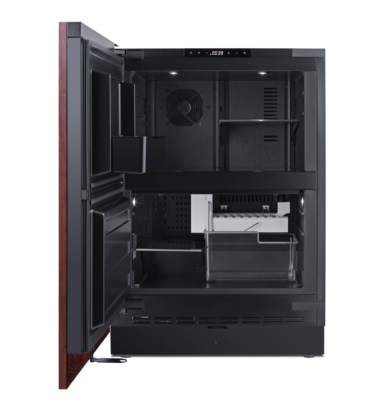 24" Wide Refrigerator-Freezer with Factory-Installed Icemaker (Panel Not Included)