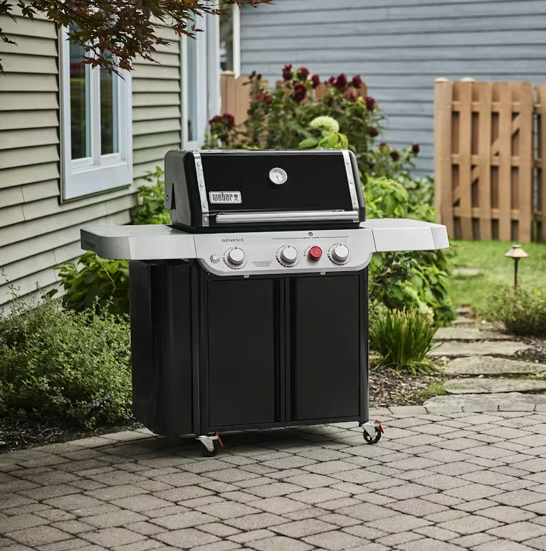 Weber Genesis E-330 Black Liquid Propane Gas Grill