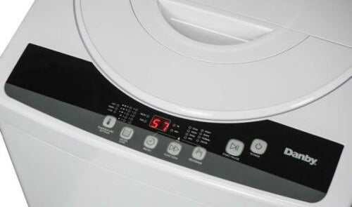 12 lbs Portable Washer, 4 Wash Programs, Digital Controls, Child Lock