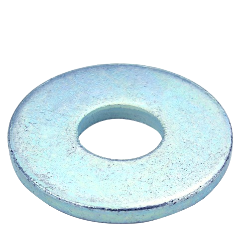 Steel flat washer with 9/16-inch inner diameter for use in John Deere hardware and home improvement projects