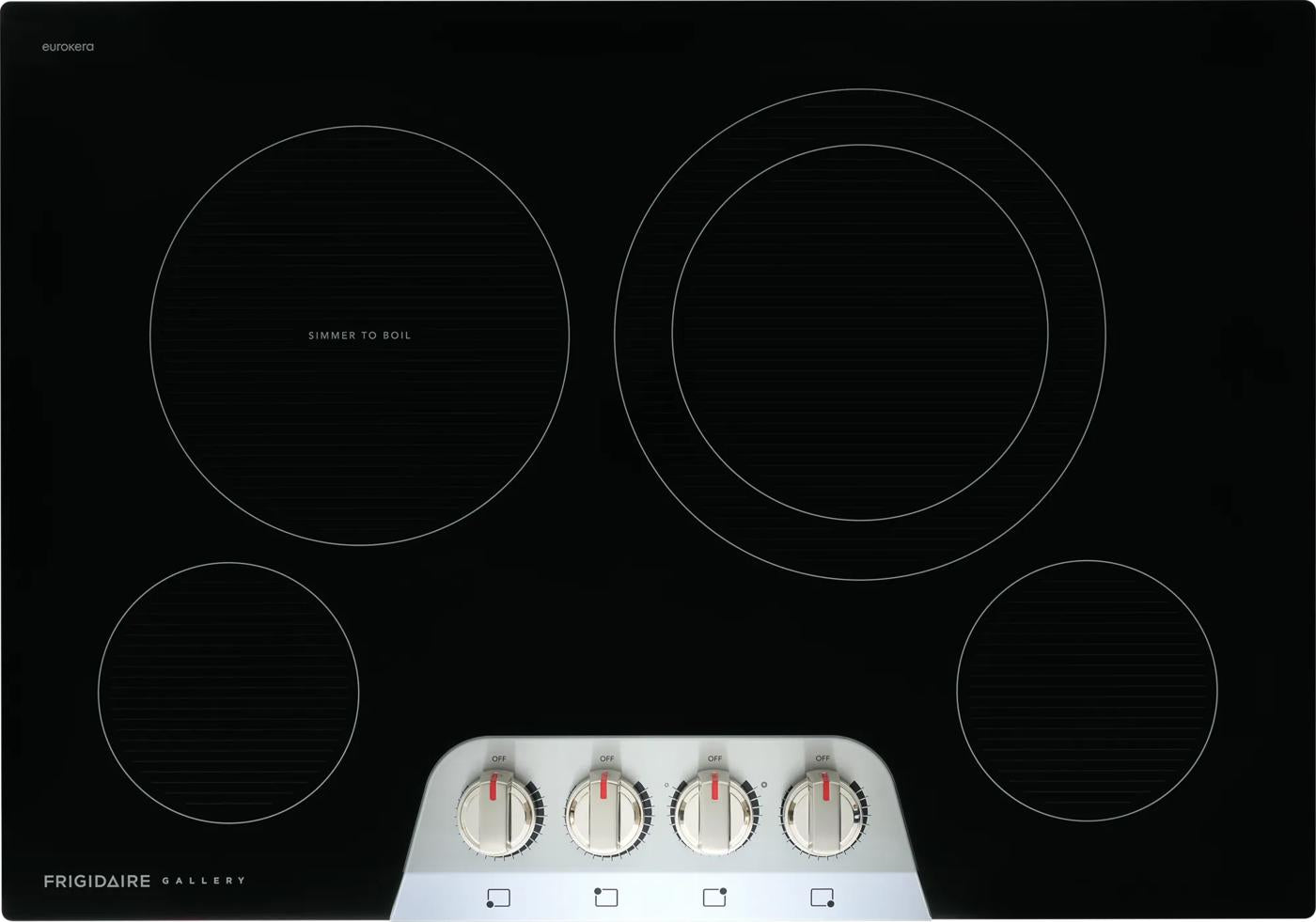 30" Electric Cooktop