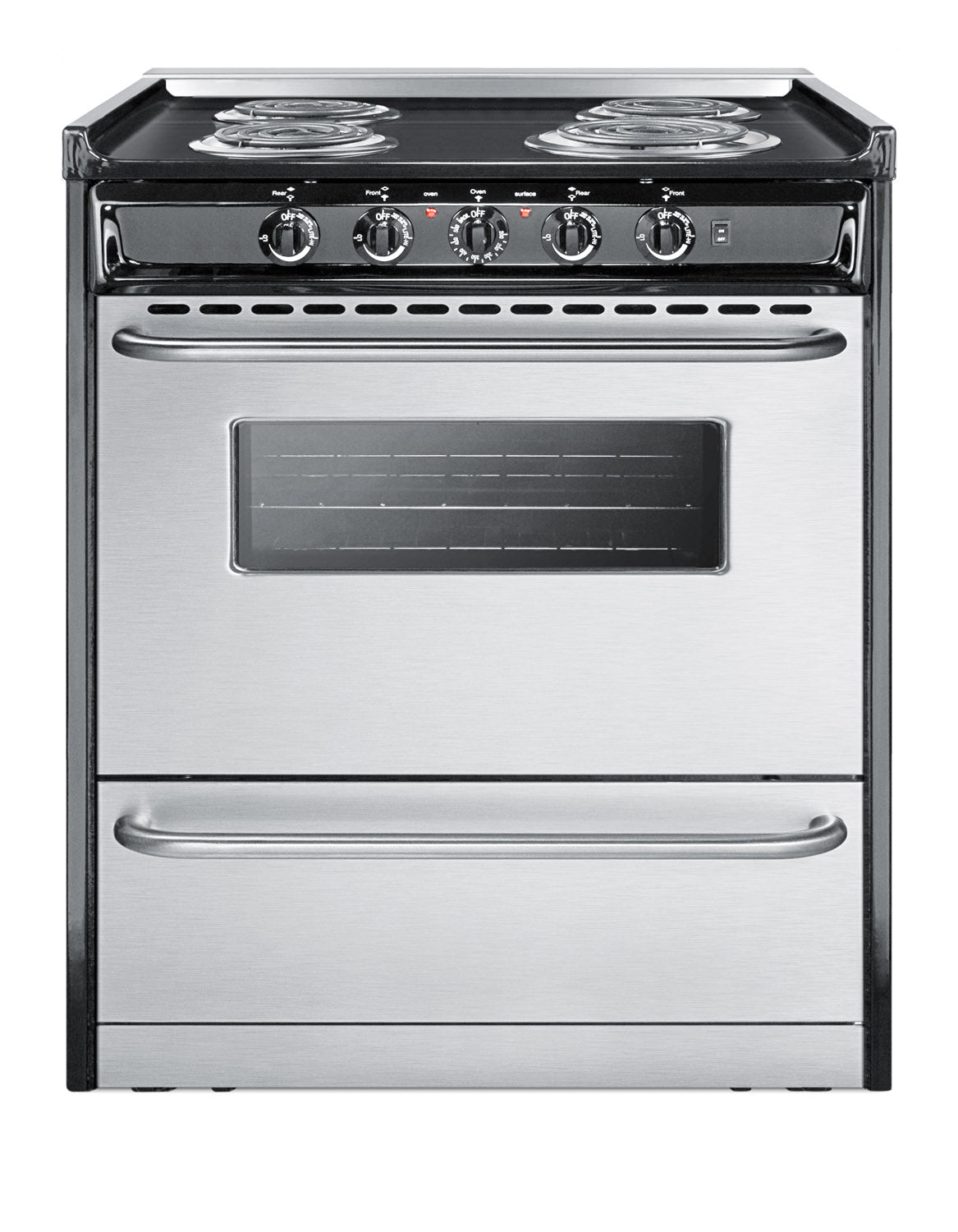 30" Wide Electric Coil Range