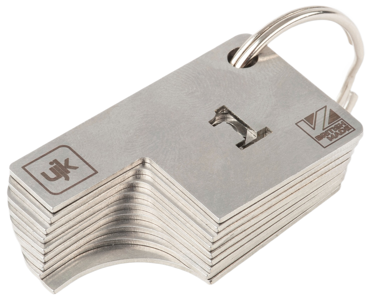 UJK Metric Radius Gauge Set