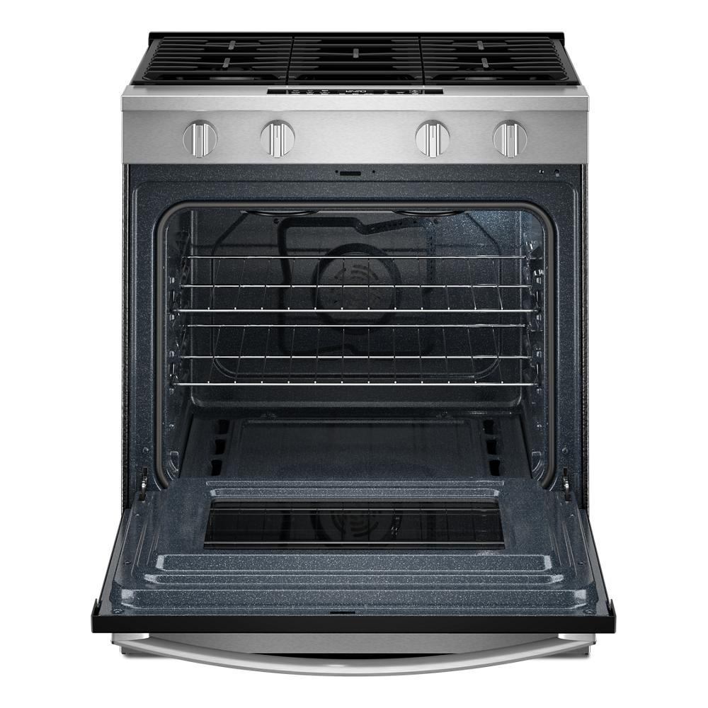 30-inch Gas Smart Range with Air Cooking Technology and Steam Clean