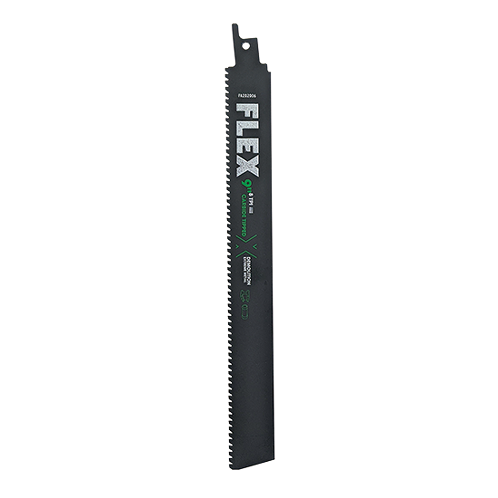 FLEX 24V 9" Carbide Reciprocating Saw Blade