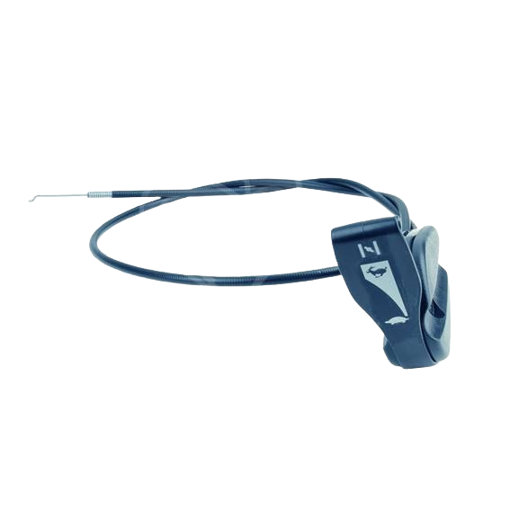 Black throttle lever and cable with printed directional icons for Honda in parts and lubricants under $50 collection