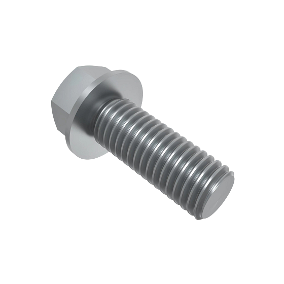 John Deere 19M7867 M8 X 25 Hexagonal Head Flanged Screw, 5-Pack