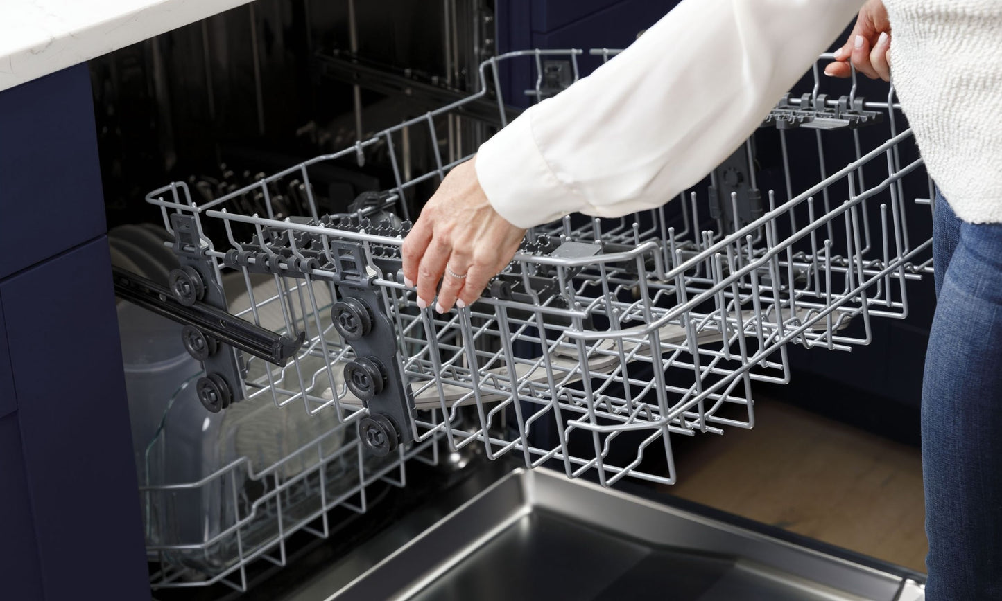 GE® ENERGY STAR® Top Control Hybrid Tub Dishwasher with Third Rack, Bottle Jets, Dry Boost & 50 dBA