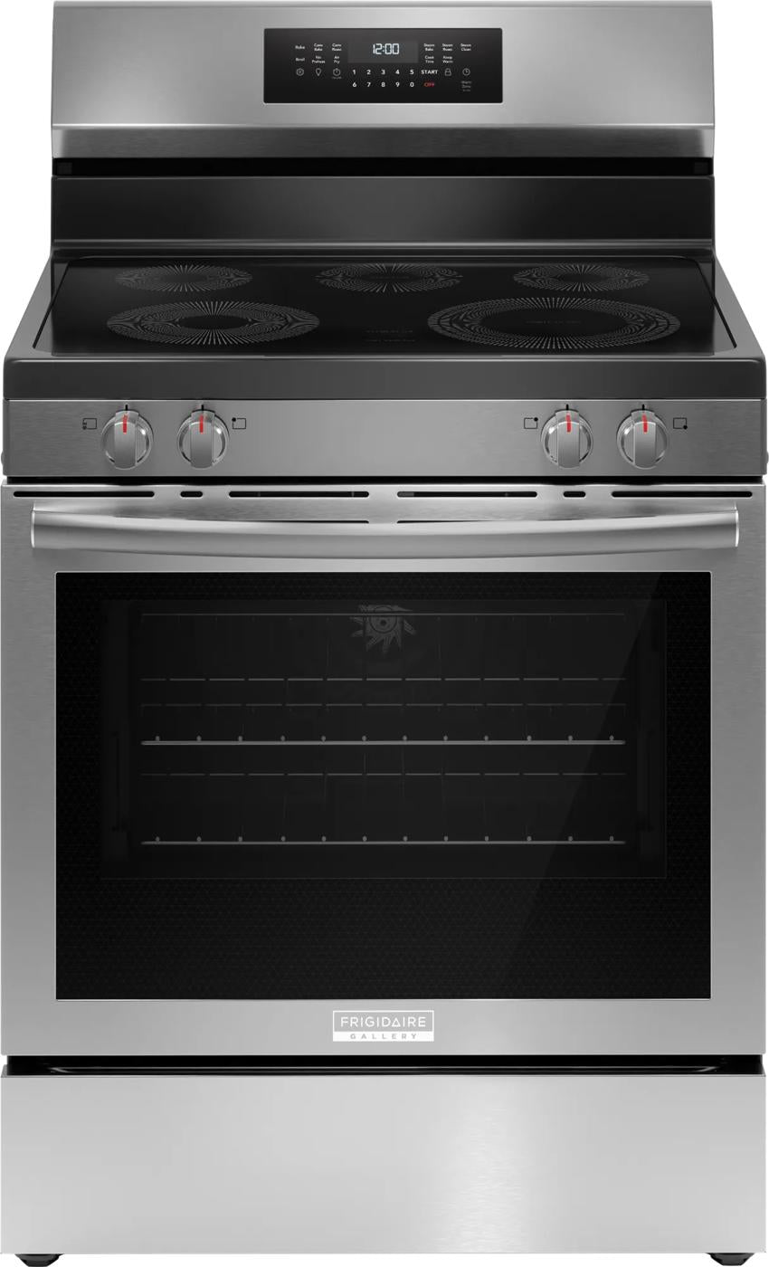 30" Rear Control Electric Range with Air Fry