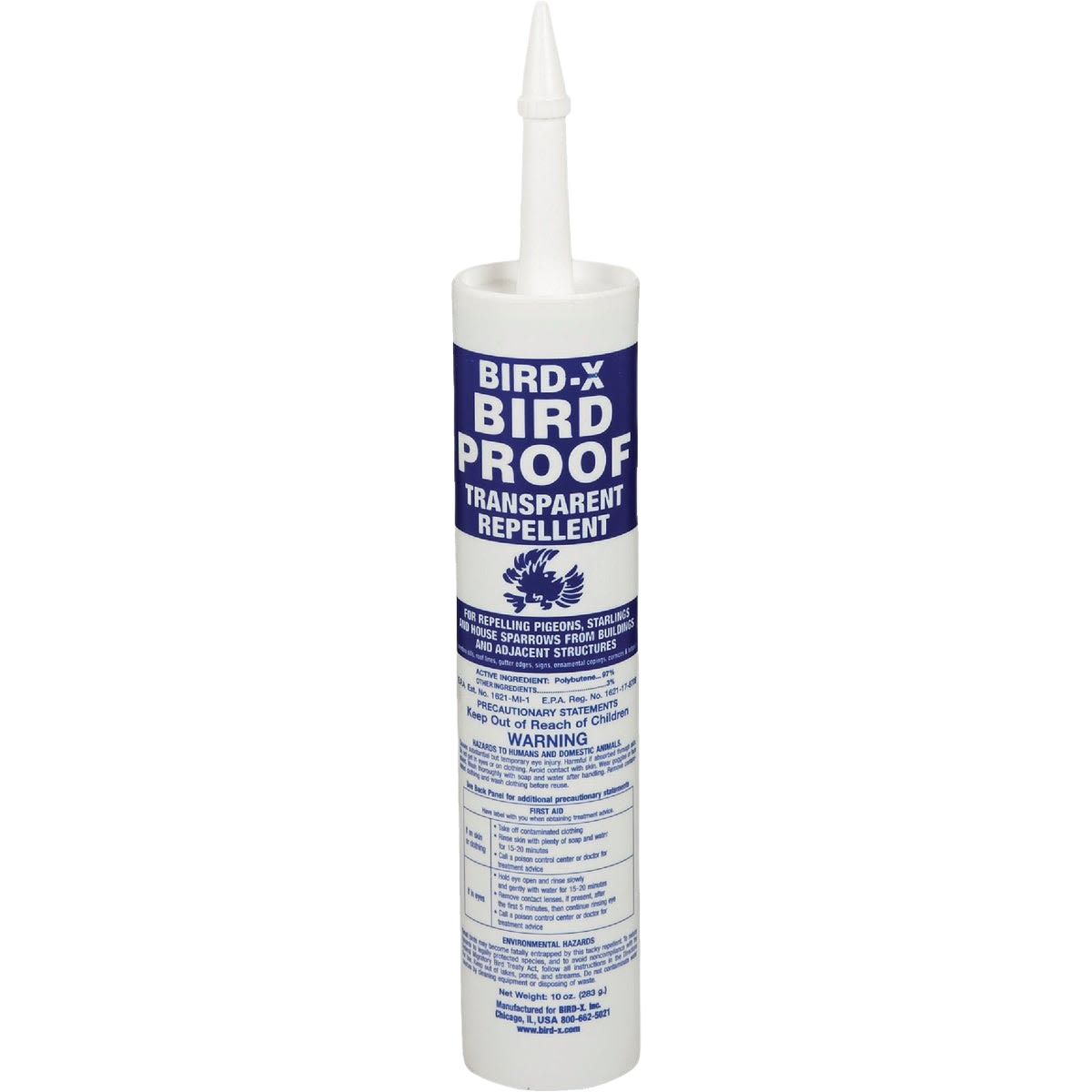 10 oz transparent bird repellent gel for outdoor pest control in lawn and garden collections under $50