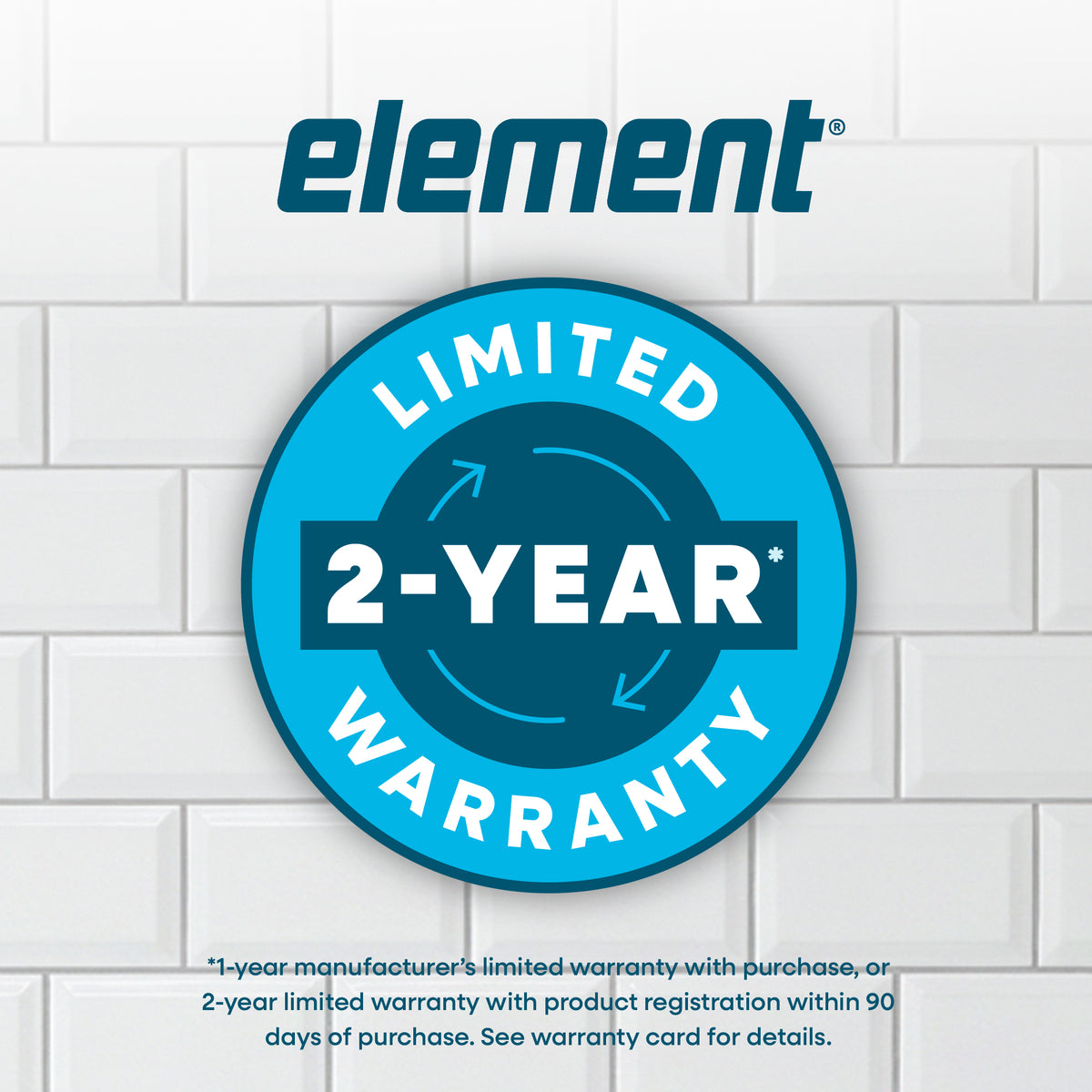 Element Electronics 10.1 cu. ft. Top Freezer Refrigerator - White, ENERGY STAR (ENR10TFGBW)