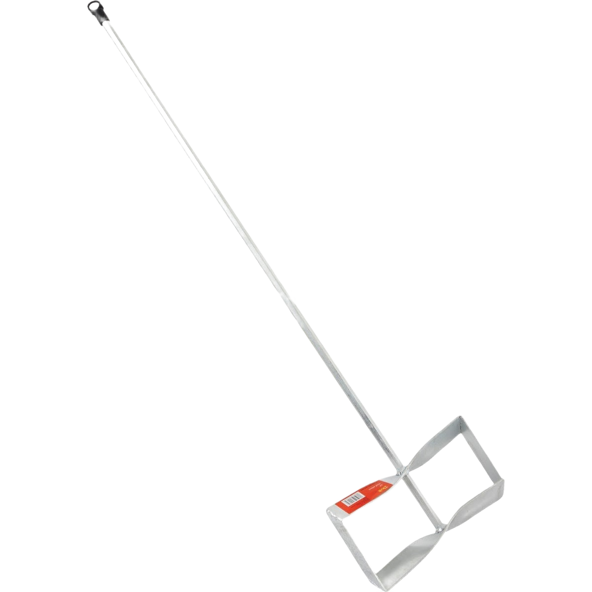 Galvanized steel drywall mud mixer with long handle for paint and home improvement tools collection
