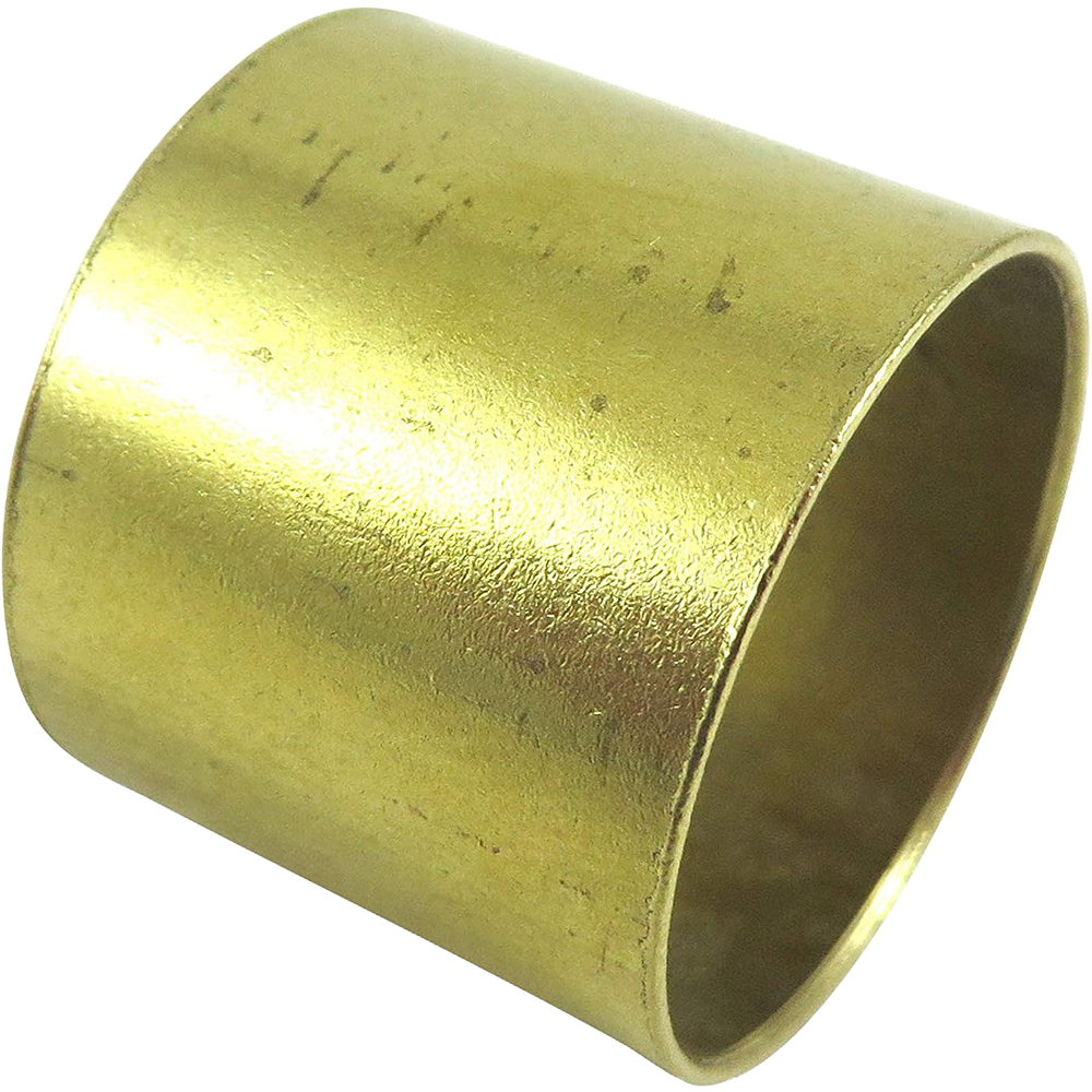 Solid brass 22 mm ferrule for woodworking tools, ideal for custom handles and home improvement projects under $50