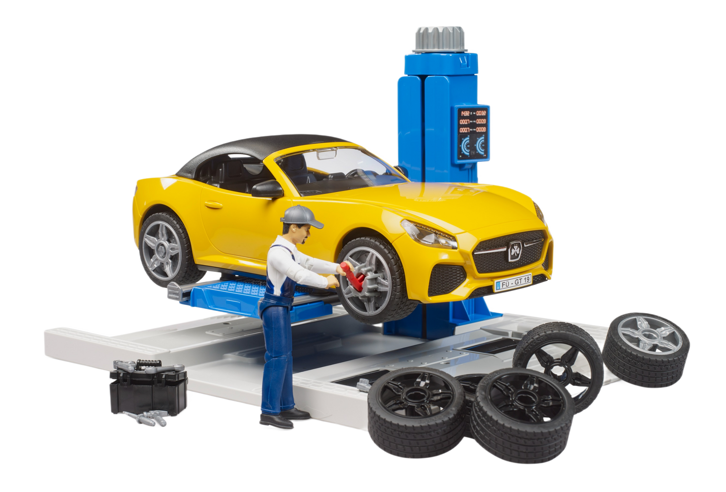 【 HW便】Bucephalandraセット② Bruder 62112 bworld Car Service Center & Roadster Set – Hartville