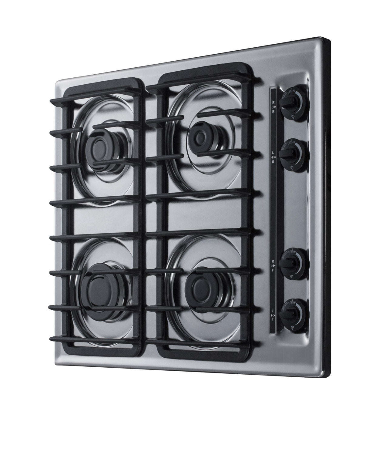 24" Wide 4-Burner Gas Cooktop