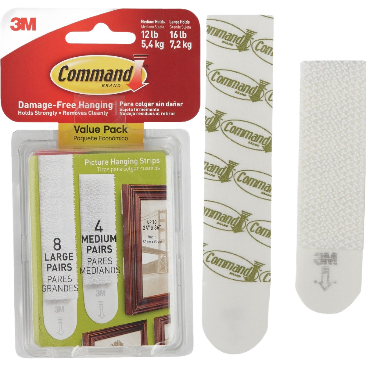 3M Command assorted interlocking picture hanger strips for damage-free wall decor and home improvement under $50 collection