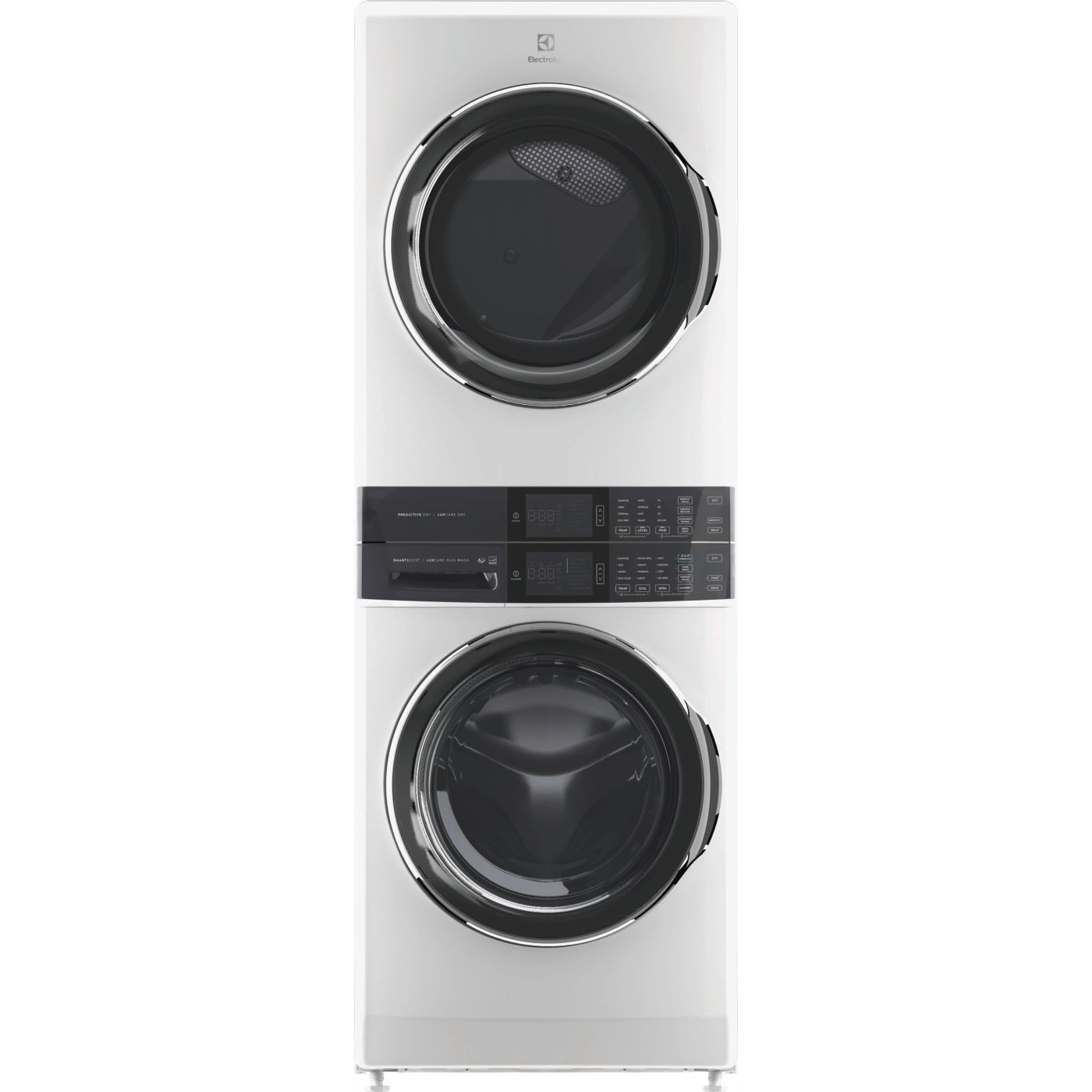 Laundry Tower Single Unit Front Load 4.5 Cu. Ft. Washer & 8 Cu. Ft. Gas Dryer