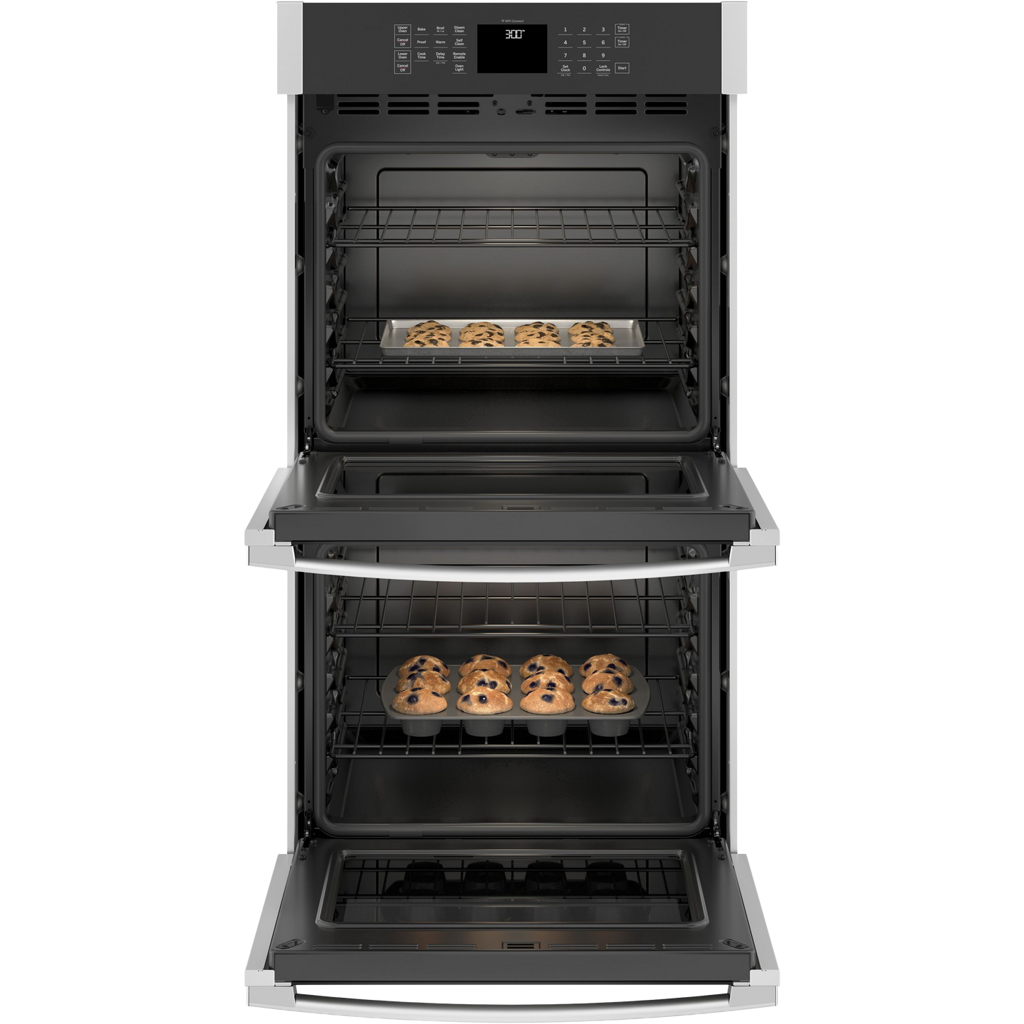 GE® 27" Smart Built-In Double Wall Oven