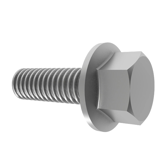 John Deere 19M7786 M10 X 30 Hexagonal Head Flanged Screw, 10-Pack