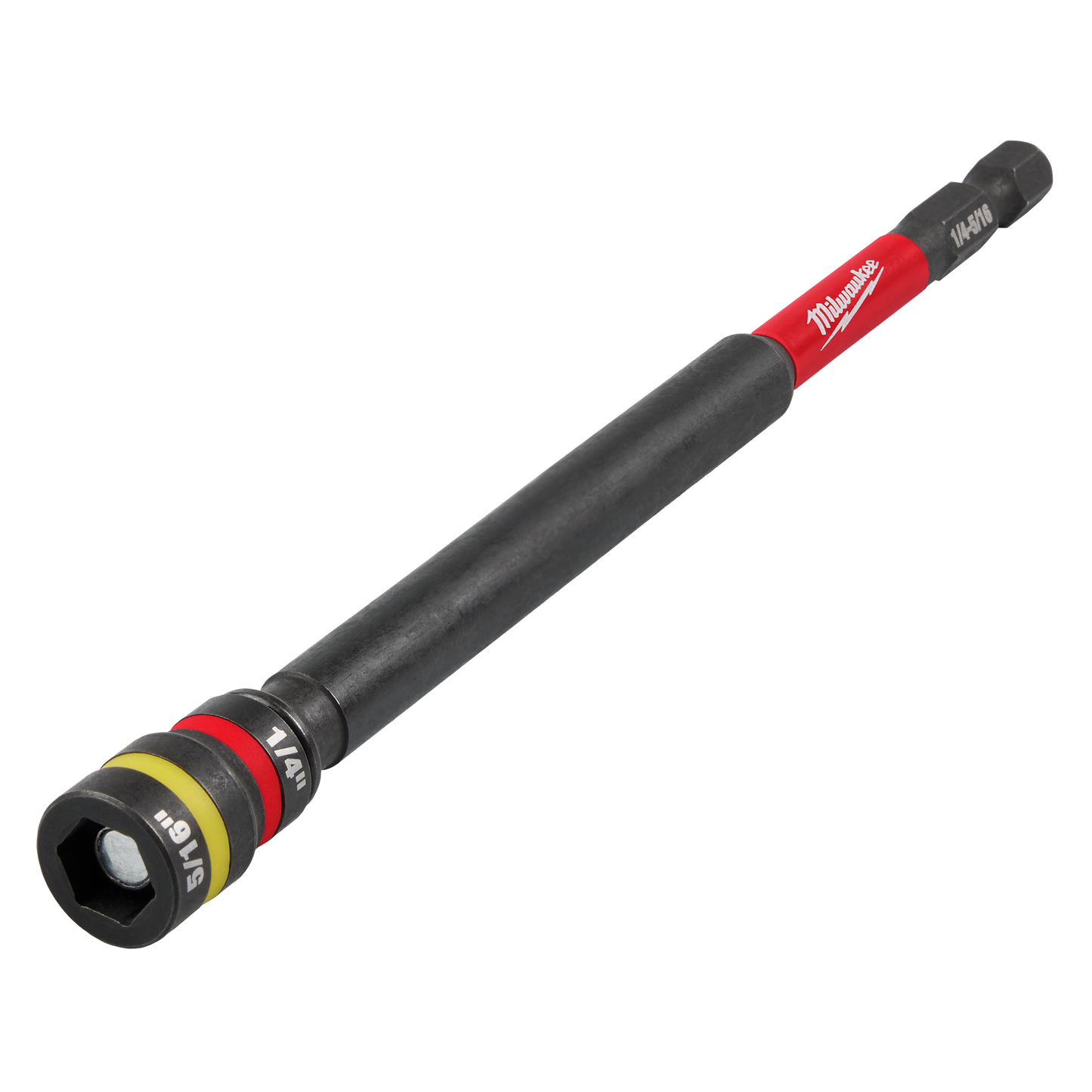 Milwaukee SHOCKWAVE™ Impact Duty 1/4” and 5/16” x 6” QUIK-CLEAR™ 2-in-1 Magnetic Nut Driver