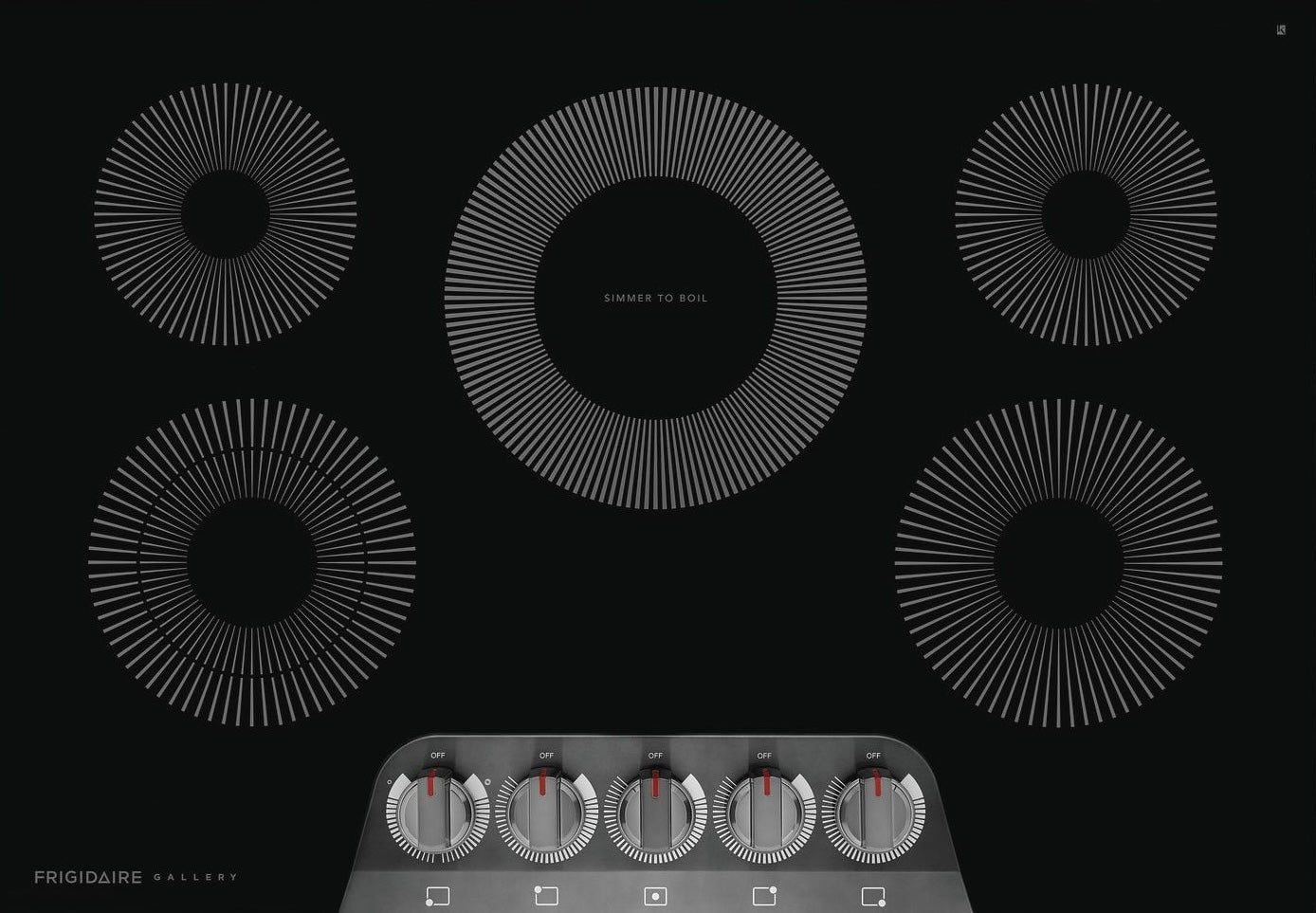 30" Electric Cooktop