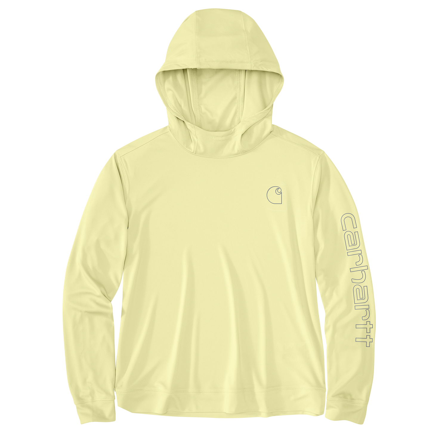 Carhartt Women's Force Sun Defender Lightweight Long-Sleeve Hooded Graphic T-Shirt