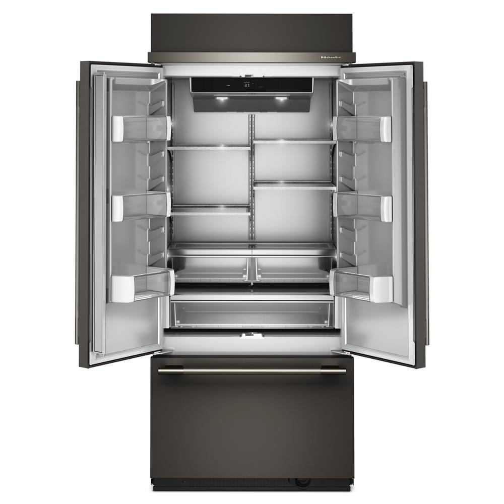 20.8 Cu. Ft. 36" Built-In French Door Bottom Mount Refrigerator with Platinum Interior