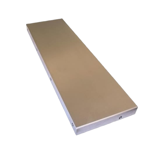 Rectangular cast iron table insert piece designed for woodworking tool accessories and SawStop collection.