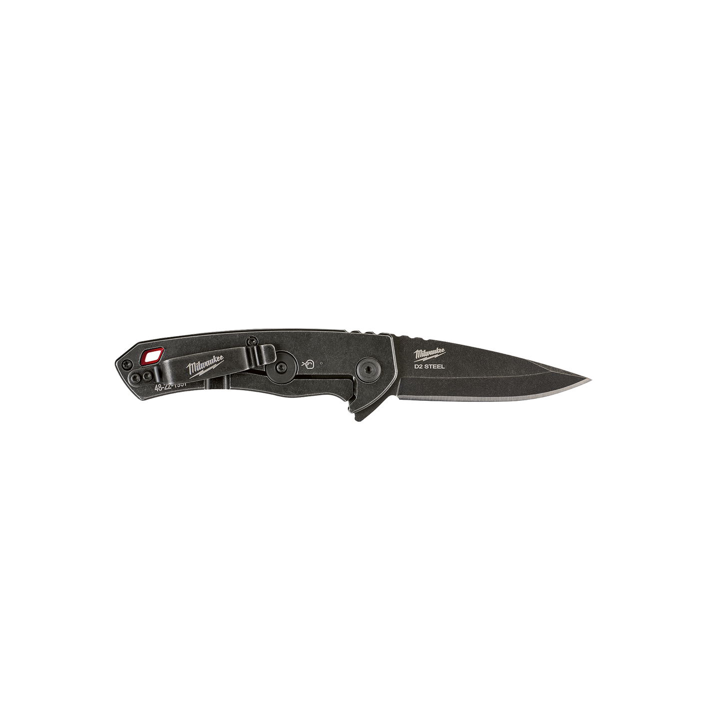 Milwaukee 2.5” HARDLINE™ Smooth Blade Pocket Knife