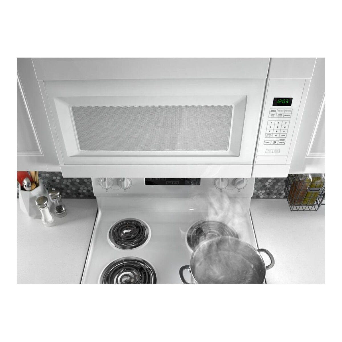 1.6 Cu. Ft. Over-the-Range Microwave with Add 0:30 Seconds