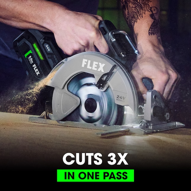 FLEX 24V 7-1/4" Circular Saw Kit