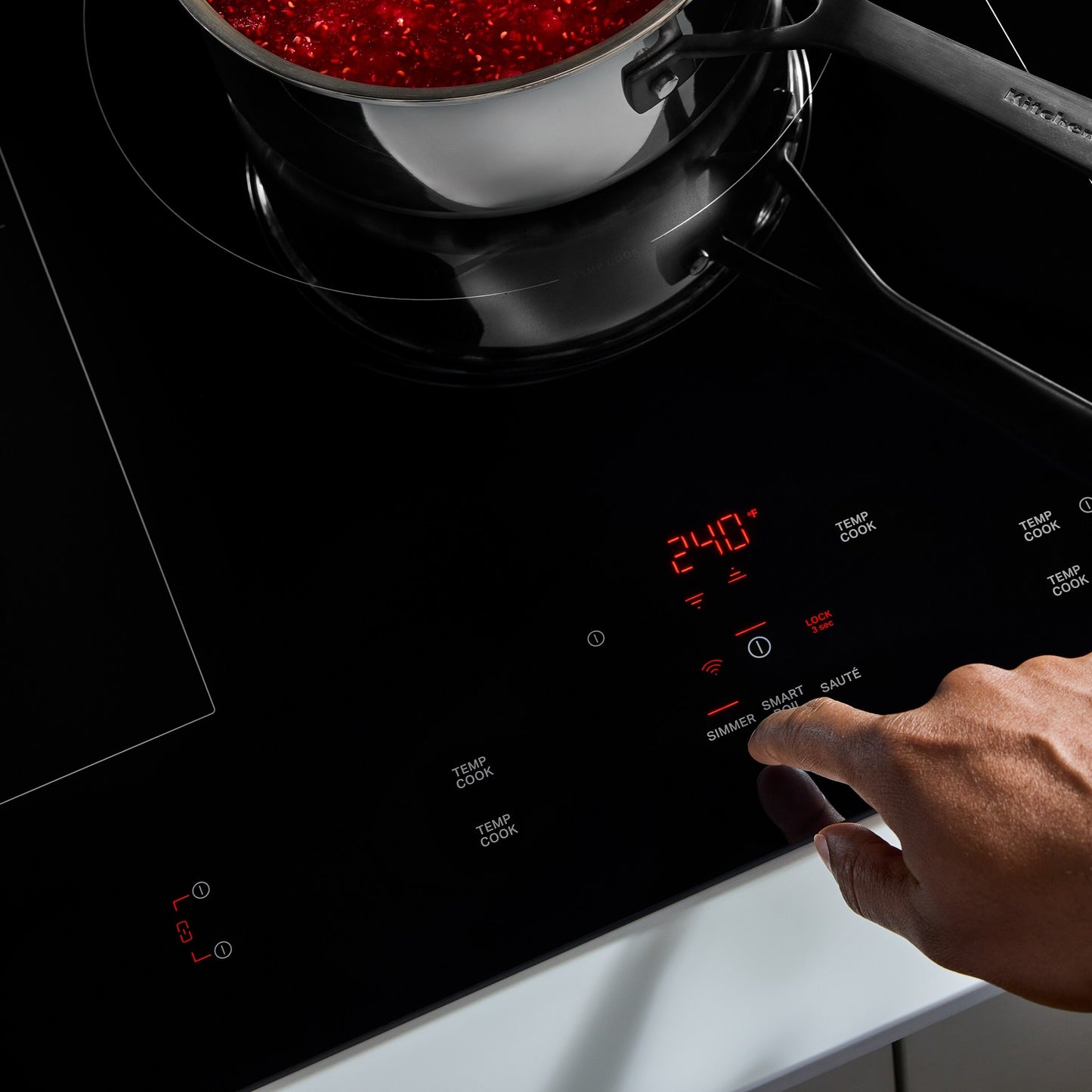 36" Temp Cook™ Induction Cooktop with 5 Cooking Zones