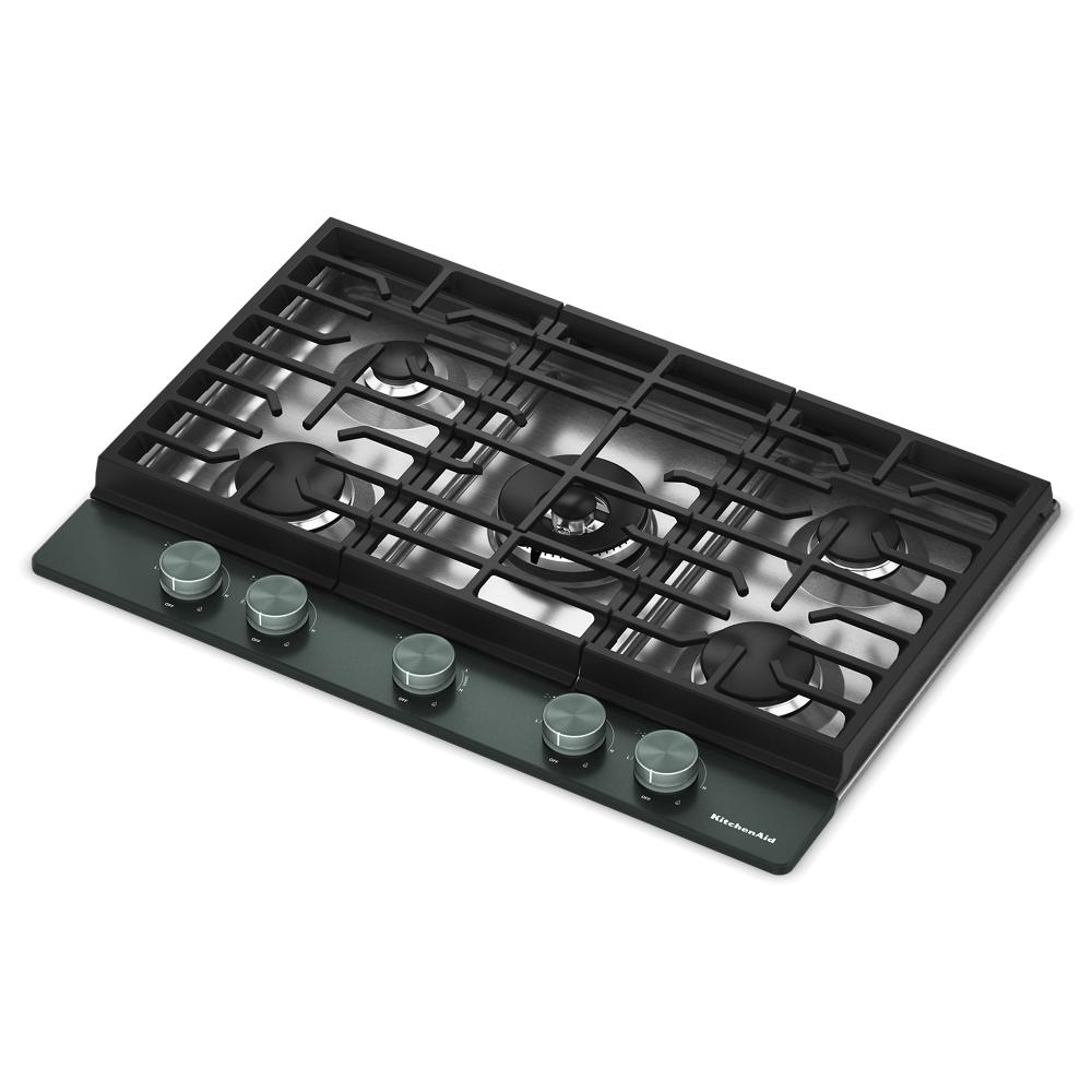 KitchenAid® 30 in. Gas Cooktop with 5 Burners and Integrated Wok Grate