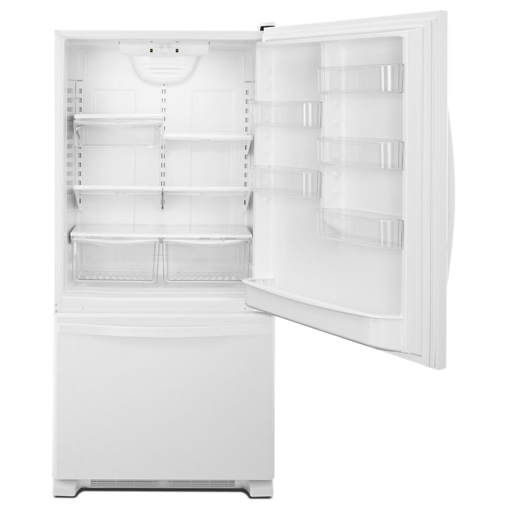 33-inches wide Bottom-Freezer Refrigerator with SpillGuard™ Glass Shelves - 22 cu. ft