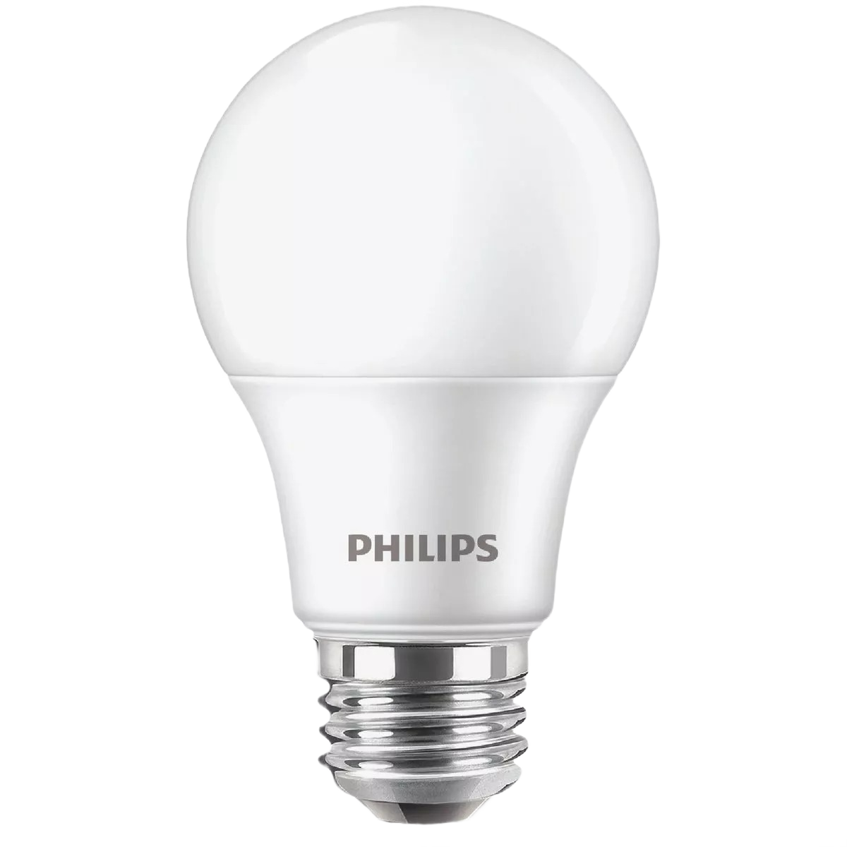 Soft white A19 medium LED light bulb with medium base ideal for energy-saving home lighting in Electrical and Lighting collections