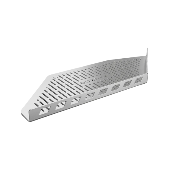 Stainless steel wood rack designed for dome oven airflow in grilling tools and outdoor living collections under $100